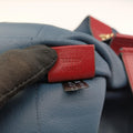 Rajah Navy×red Suede × leather 537219 I025665180ラジャ ネイビー×レッド スエード×レザー 537219 I025665180