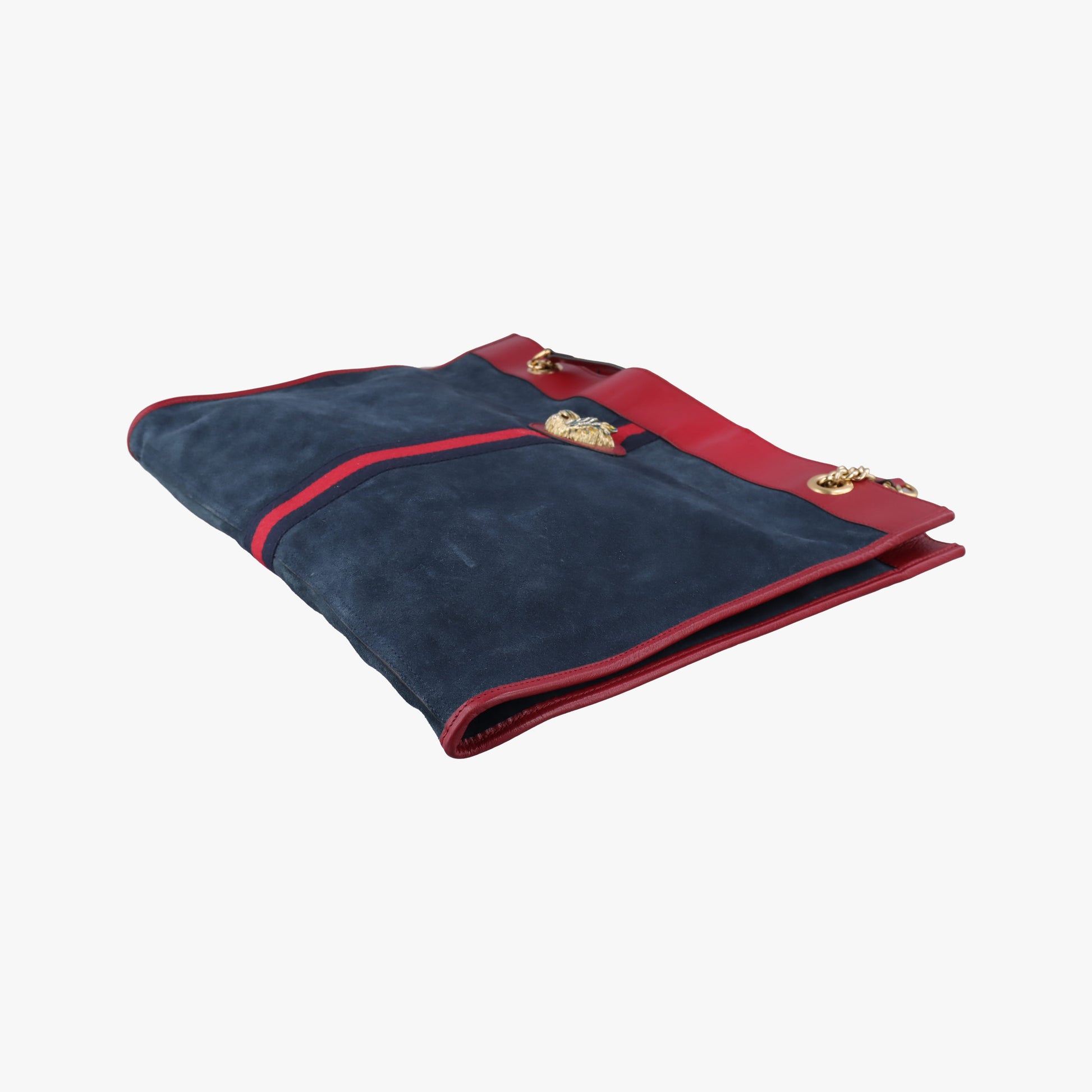 Rajah Navy×red Suede × leather 537219 I025665180ラジャ ネイビー×レッド スエード×レザー 537219 I025665180