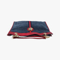 Rajah Navy×red Suede × leather 537219 I025665180ラジャ ネイビー×レッド スエード×レザー 537219 I025665180