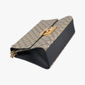 Padlock Beige x Black PVC coated canvas x Leather 409486 B022883097パドロック ベージュ x ブラック PVCコーティングキャンバス xレザー 409486 B022883097