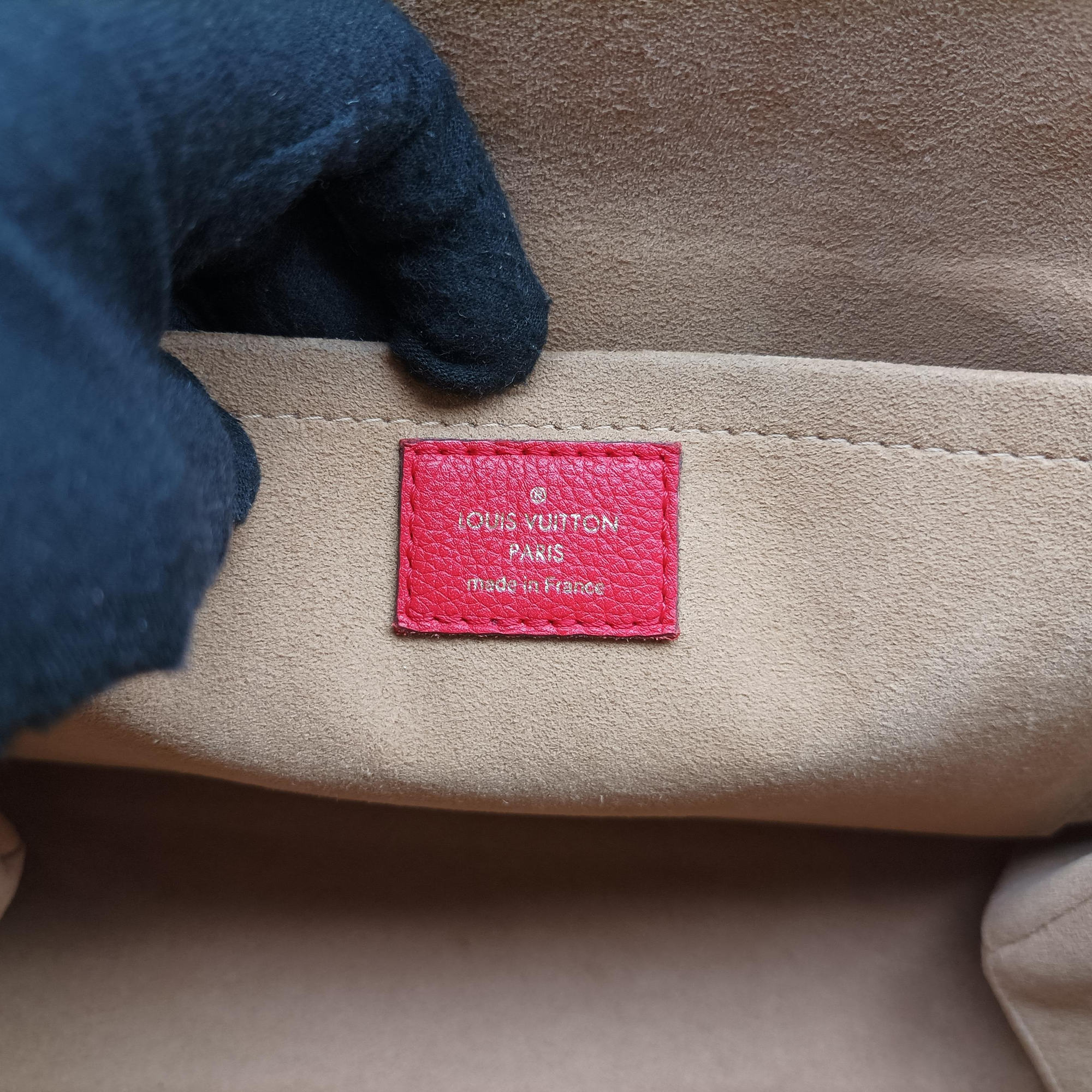 MARIGNAN Brown × Coquelicot Monogram Canvas×calf leather M44286 FL2138マリニャン モノグラム/ブラウン×コクリコ モノグラムキャンバス×カーフレザー M44286 FL2138