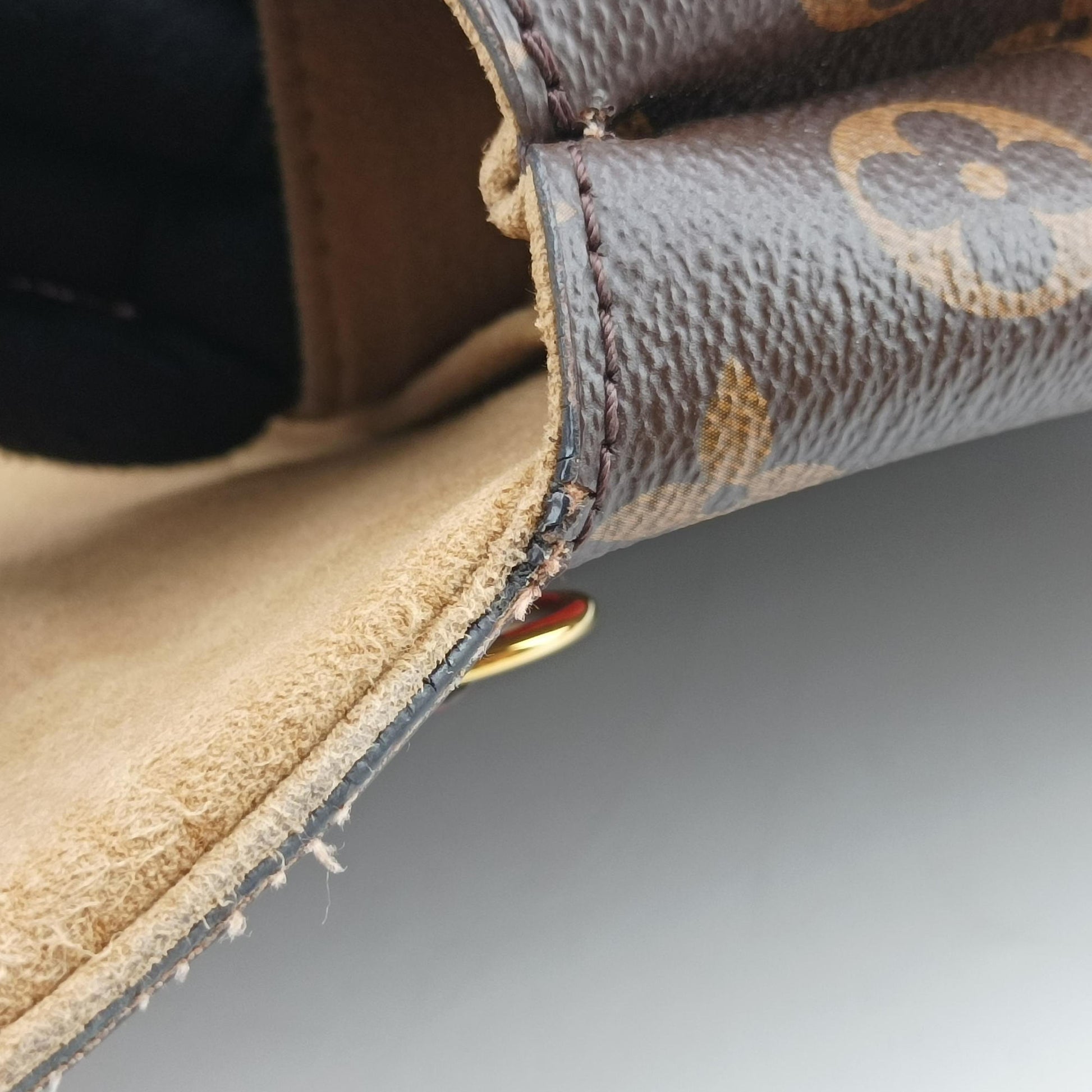 MARIGNAN Brown × Coquelicot Monogram Canvas×calf leather M44286 FL2138マリニャン モノグラム/ブラウン×コクリコ モノグラムキャンバス×カーフレザー M44286 FL2138