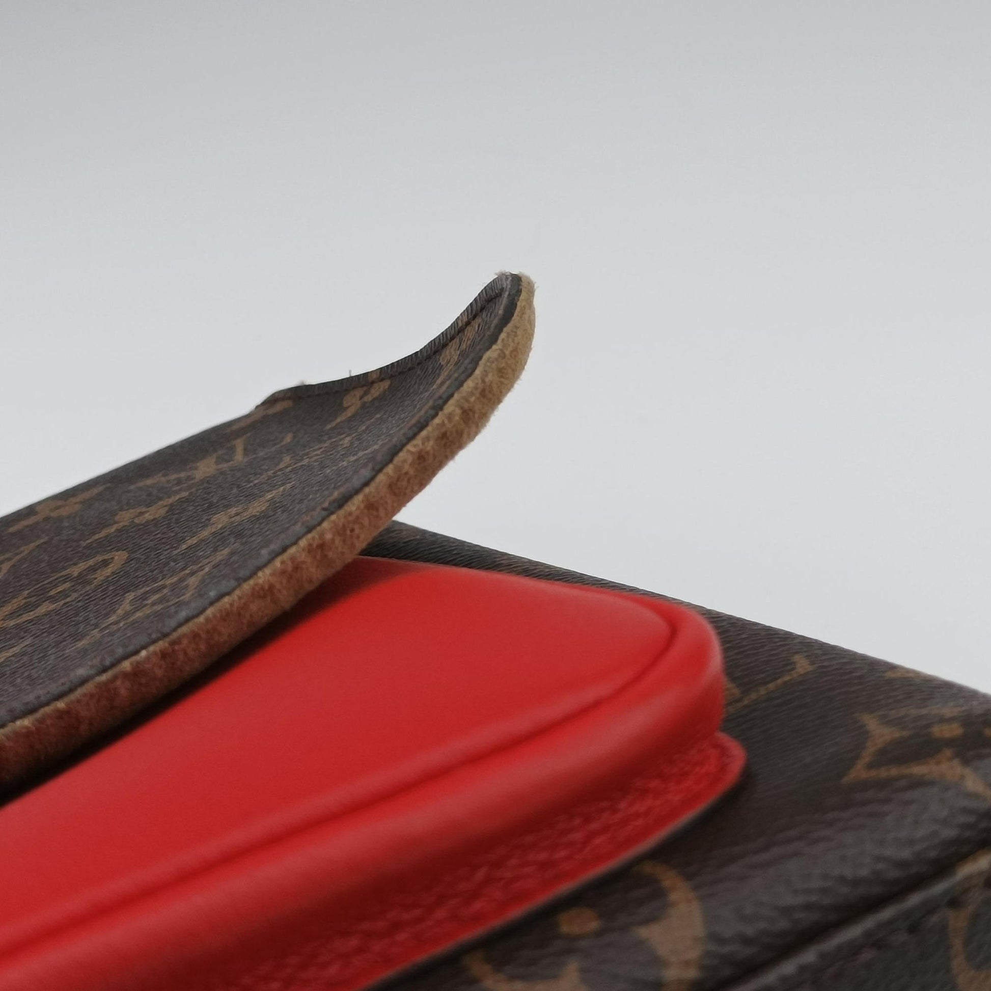 MARIGNAN Brown × Coquelicot Monogram Canvas×calf leather M44286 FL2138マリニャン モノグラム/ブラウン×コクリコ モノグラムキャンバス×カーフレザー M44286 FL2138