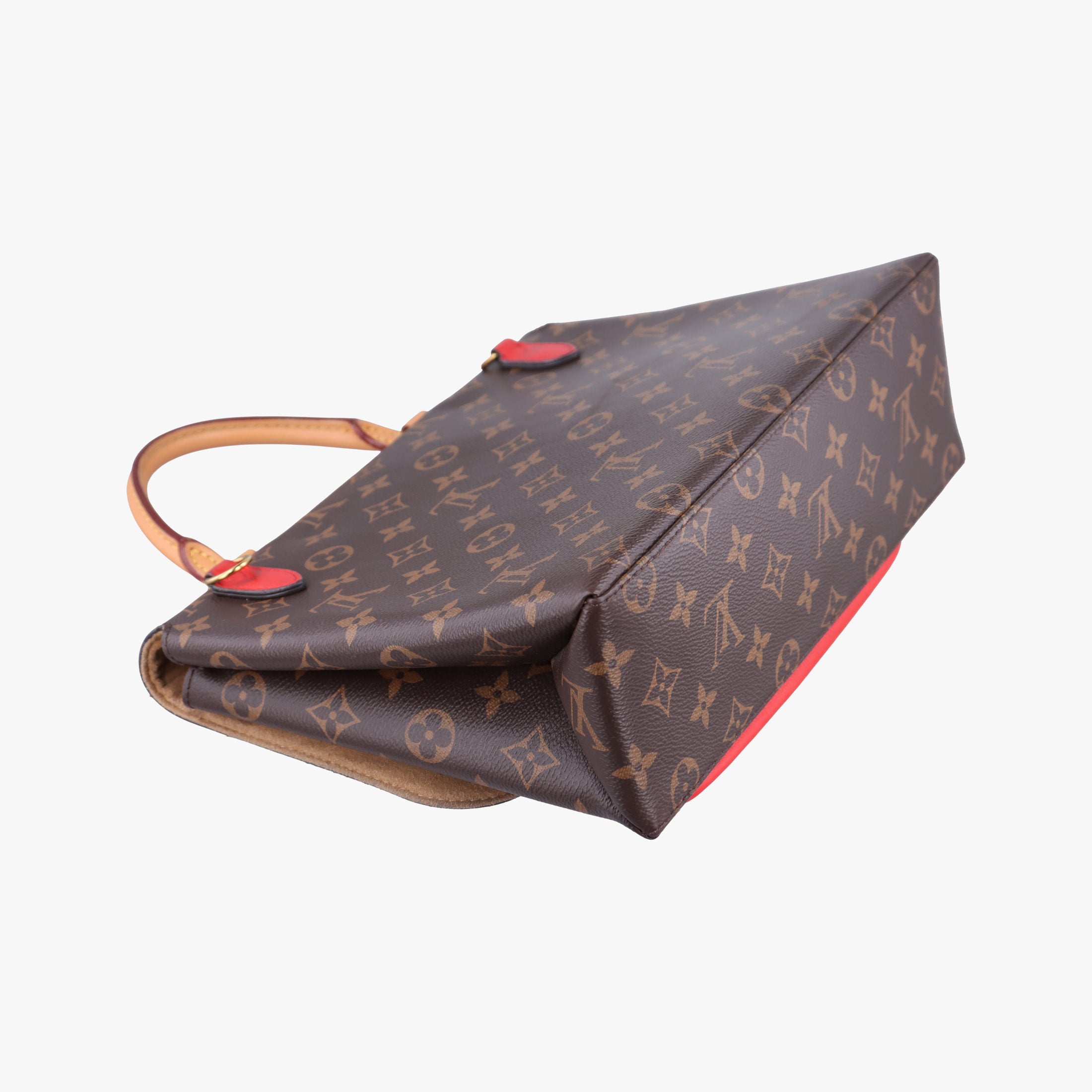 MARIGNAN Brown × Coquelicot Monogram Canvas×calf leather M44286 FL2138マリニャン モノグラム/ブラウン×コクリコ モノグラムキャンバス×カーフレザー M44286 FL2138