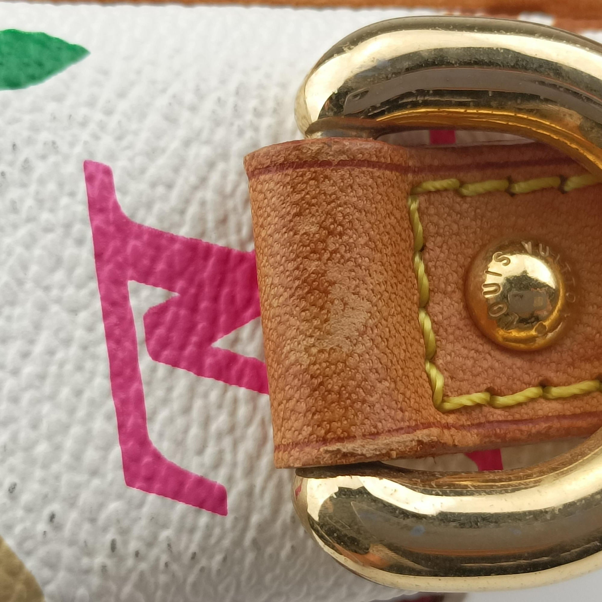 LODGE PM white Monogram Multicolor M40053 FL0016ロッジPM ブロン モノグラム マルチカラー M40053 FL0016