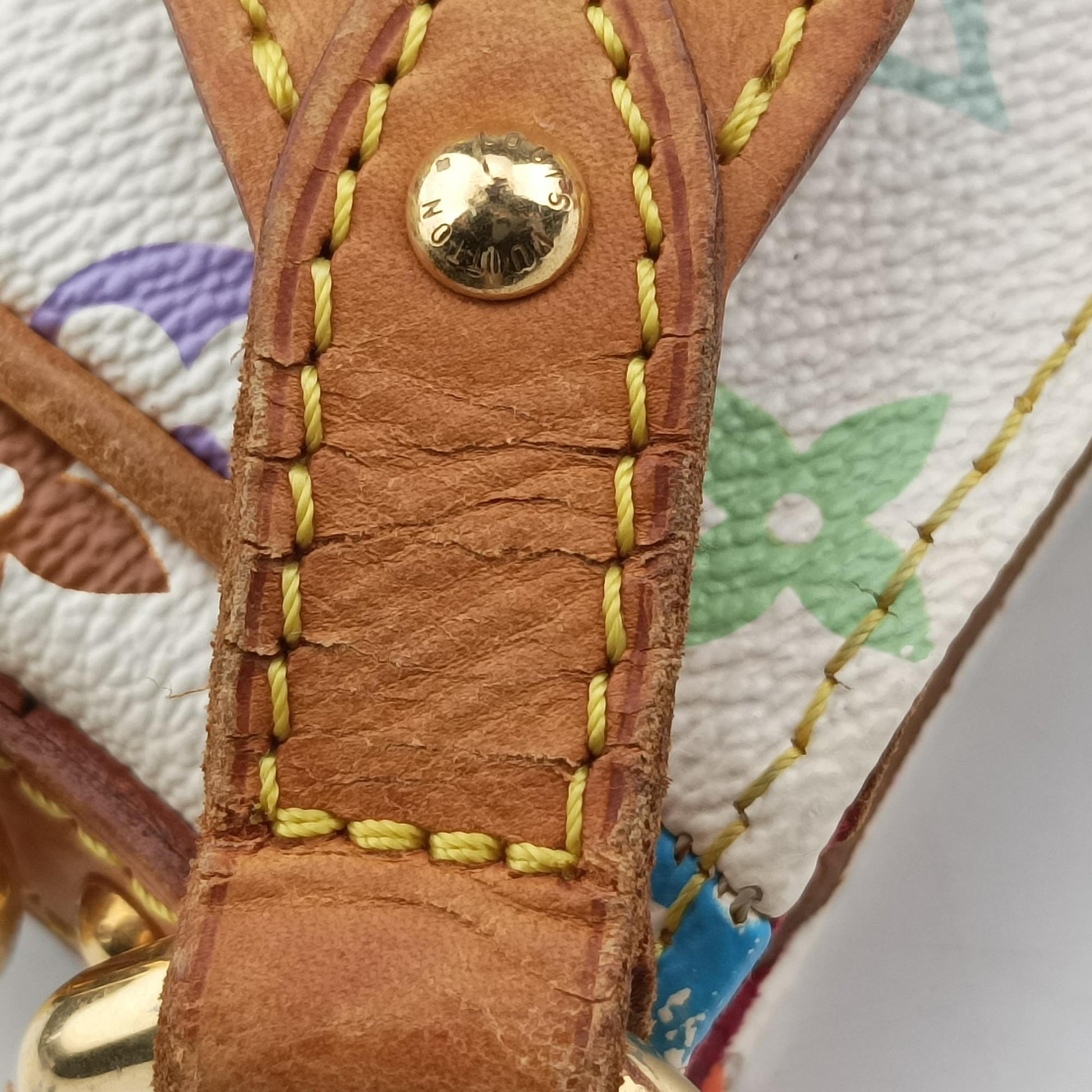 LODGE PM white Monogram Multicolor M40053 FL0016ロッジPM ブロン モノグラム マルチカラー M40053 FL0016