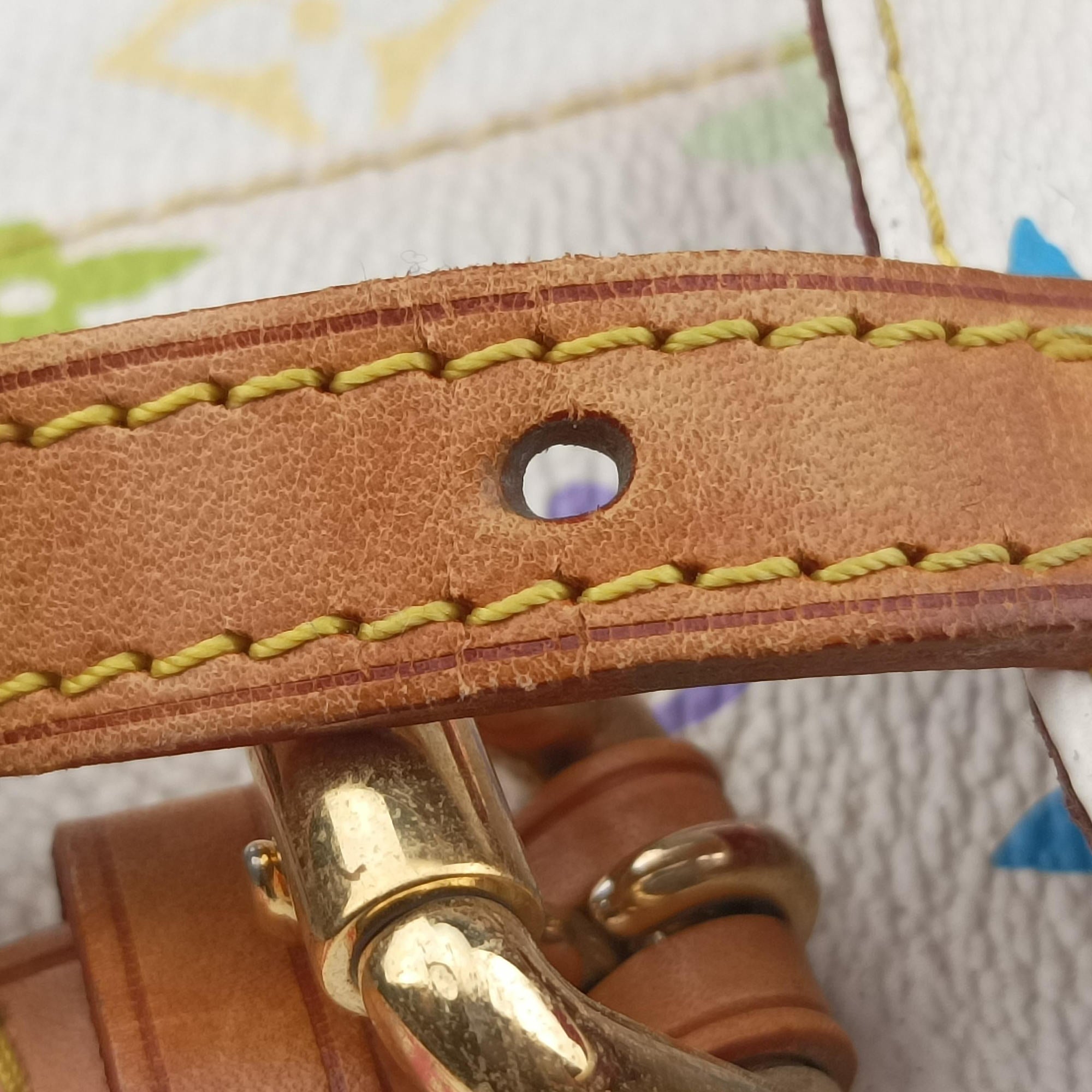 LODGE PM white Monogram Multicolor M40053 FL0016ロッジPM ブロン モノグラム マルチカラー M40053 FL0016
