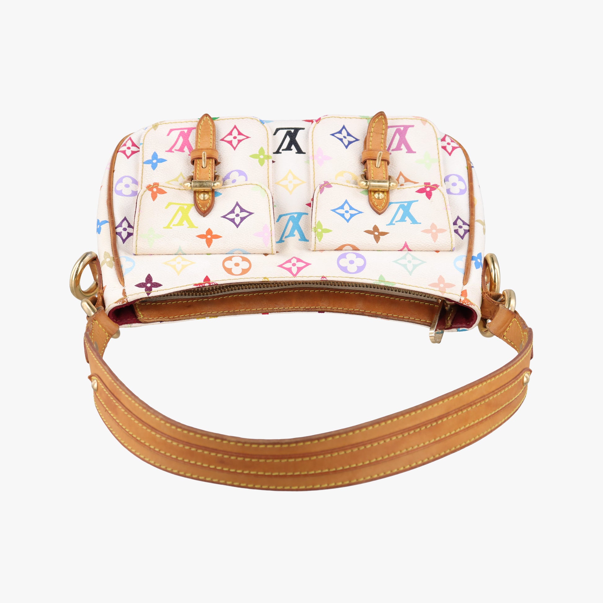 LODGE PM white Monogram Multicolor M40053 FL0016ロッジPM ブロン モノグラム マルチカラー M40053 FL0016