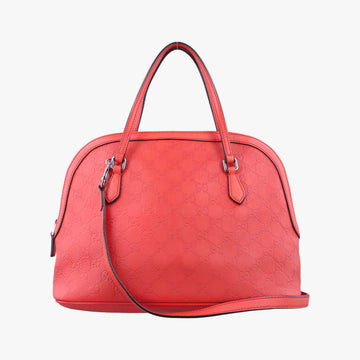 Microguccissima dome Red Leather 420023 H019318204ドーム レッド レザー 420023 H019318204