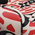 Pre-owned Louis Vuitton Neverfull MM CREME ROUGE Monogram Giant M56583 shoulderbag | stylenewstar
