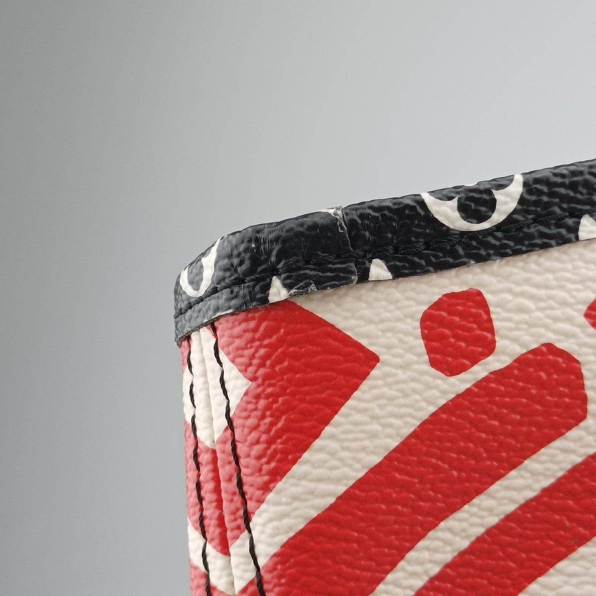 Pre-owned Louis Vuitton Neverfull MM CREME ROUGE Monogram Giant M56583 shoulderbag | stylenewstar