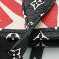 Pre-owned Louis Vuitton Neverfull MM CREME ROUGE Monogram Giant M56583 shoulderbag | stylenewstar