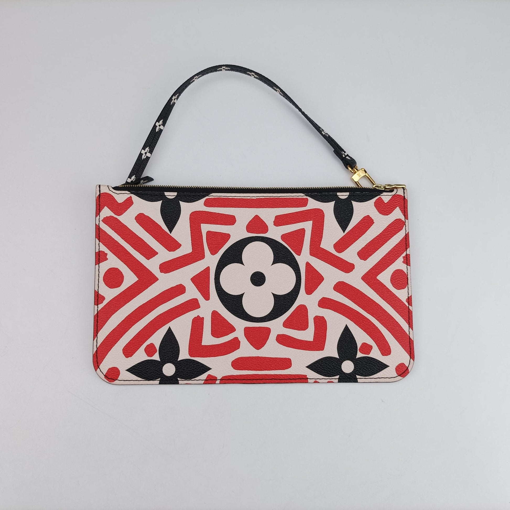 Pre-owned Louis Vuitton Neverfull MM CREME ROUGE Monogram Giant M56583 shoulderbag | stylenewstar