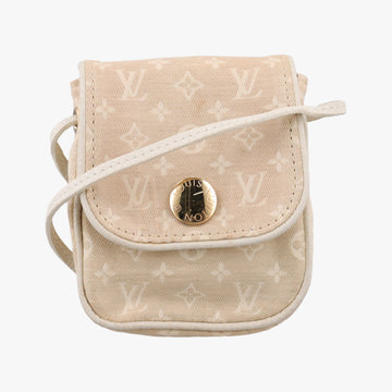 Cancun Pochette Dune x Ivory Monogram Mini Lin Cotton M95312 MI0057ポシェット カンクーン デュンヌxアイボリー モノグラム ミニランコットン M95312 MI0057
