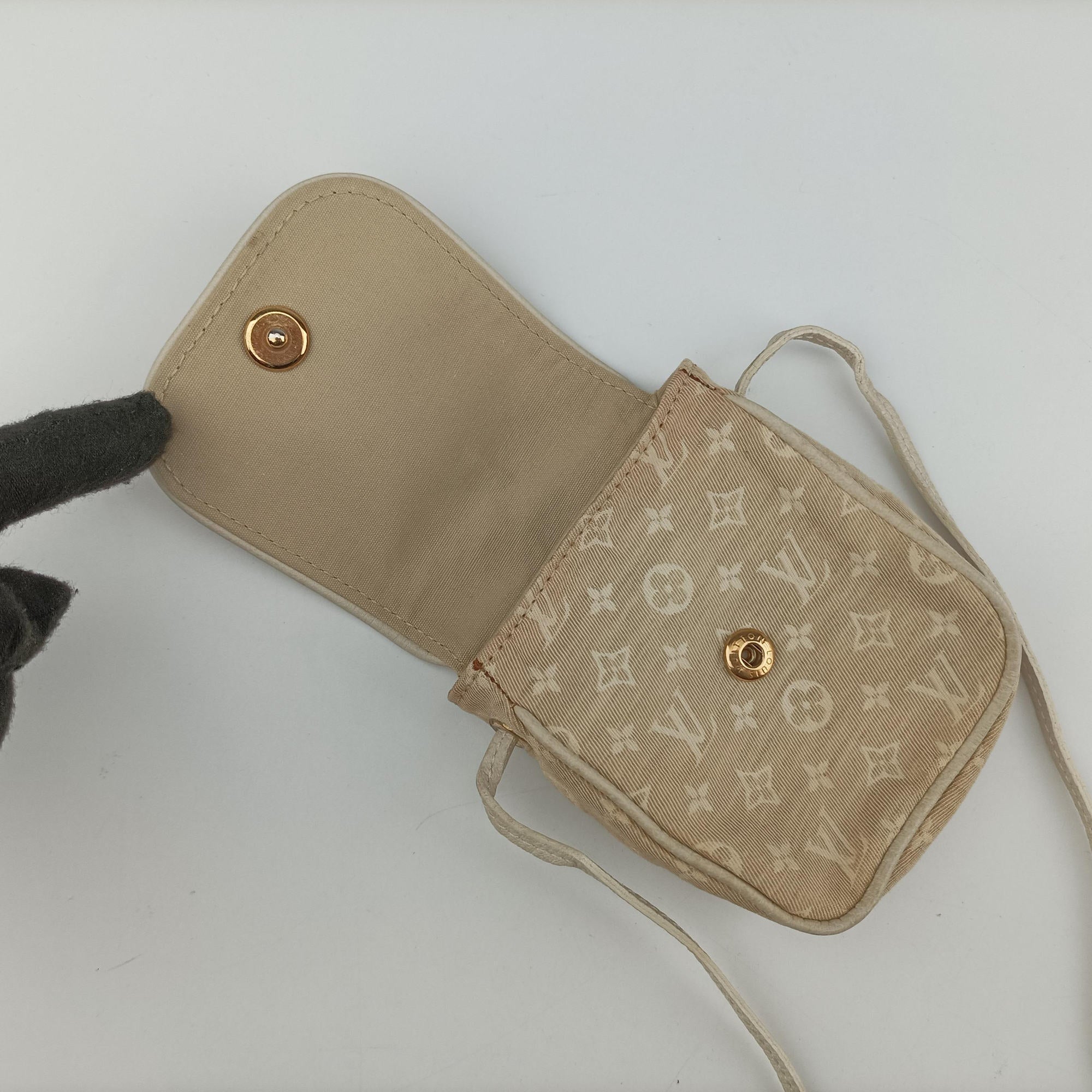 Cancun Pochette Dune x Ivory Monogram Mini Lin Cotton M95312 MI0057ポシェット カンクーン デュンヌxアイボリー モノグラム ミニランコットン M95312 MI0057
