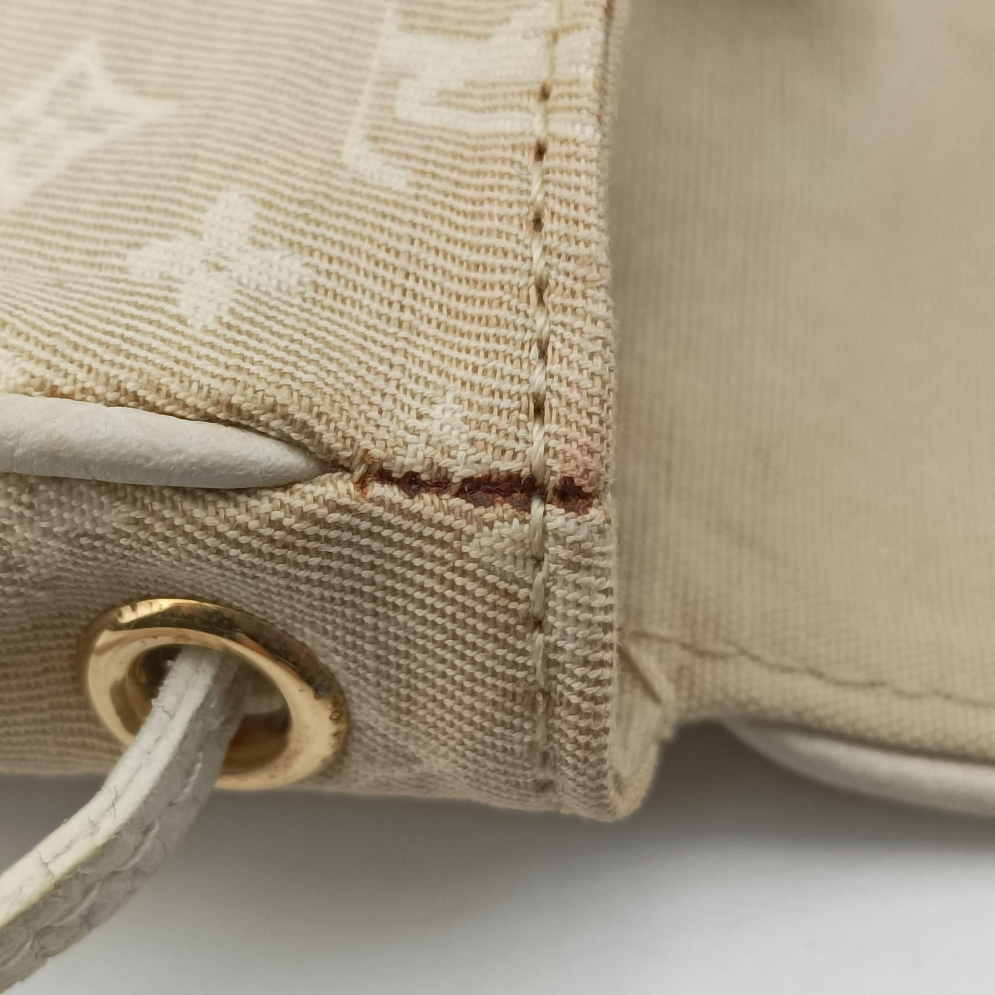 Cancun Pochette Dune x Ivory Monogram Mini Lin Cotton M95312 MI0057ポシェット カンクーン デュンヌxアイボリー モノグラム ミニランコットン M95312 MI0057