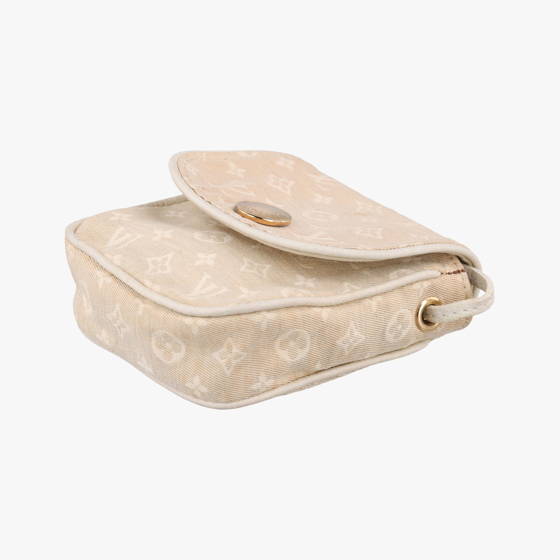 Cancun Pochette Dune x Ivory Monogram Mini Lin Cotton M95312 MI0057ポシェット カンクーン デュンヌxアイボリー モノグラム ミニランコットン M95312 MI0057