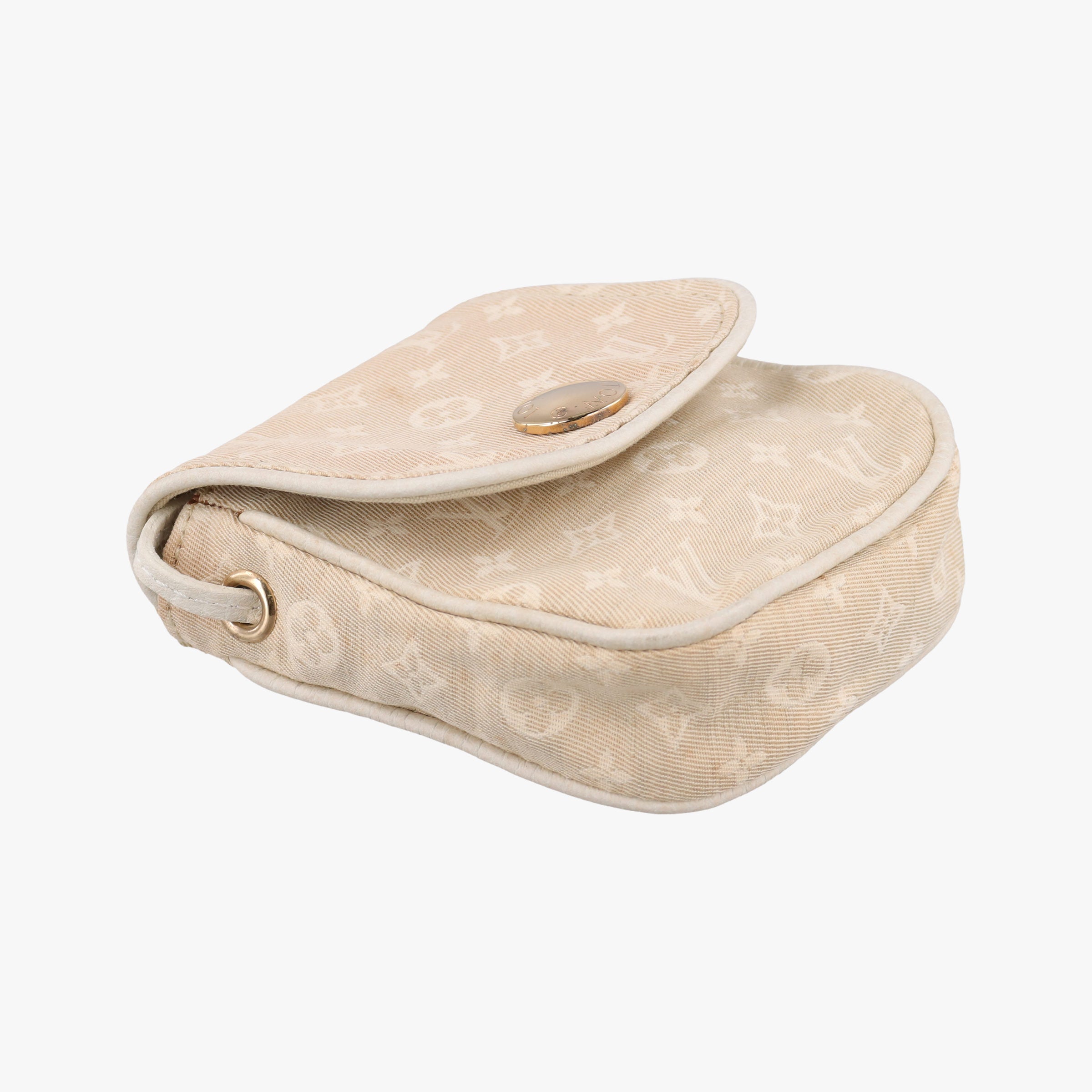 Cancun Pochette Dune x Ivory Monogram Mini Lin Cotton M95312 MI0057ポシェット カンクーン デュンヌxアイボリー モノグラム ミニランコットン M95312 MI0057