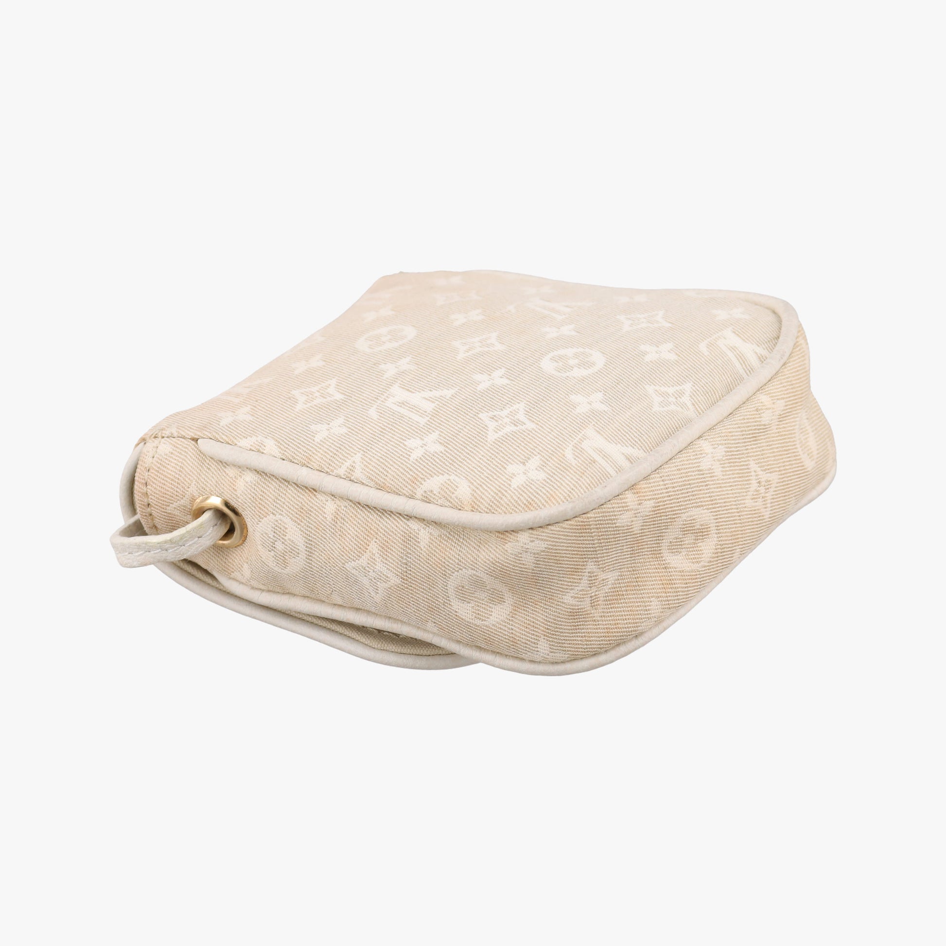 Cancun Pochette Dune x Ivory Monogram Mini Lin Cotton M95312 MI0057ポシェット カンクーン デュンヌxアイボリー モノグラム ミニランコットン M95312 MI0057