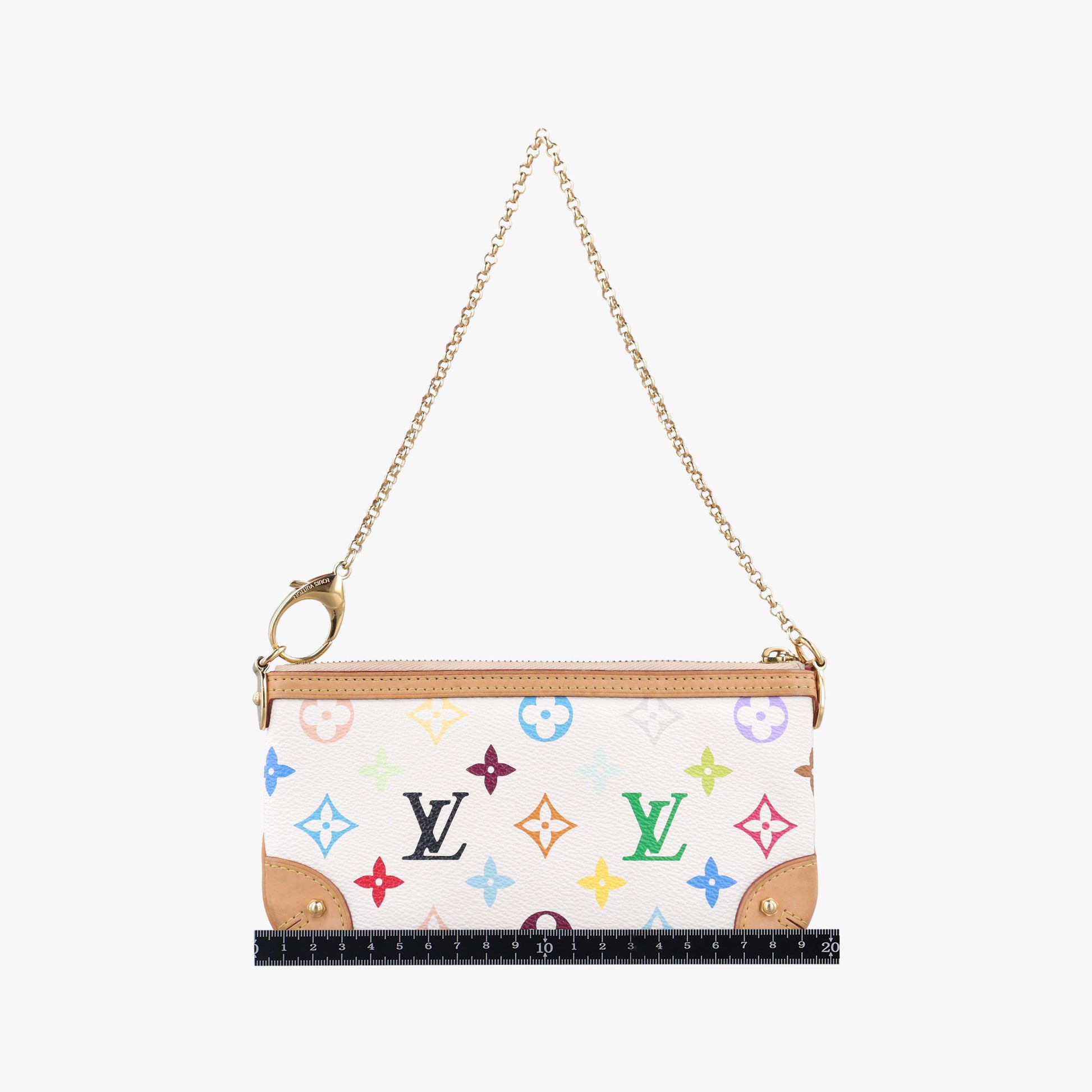 Pochette Mira MM Pouch white Monogram Multicolor M60096 AA2120ポシェット ミラMM ブロン モノグラム マルチカラー M60096 AA2120