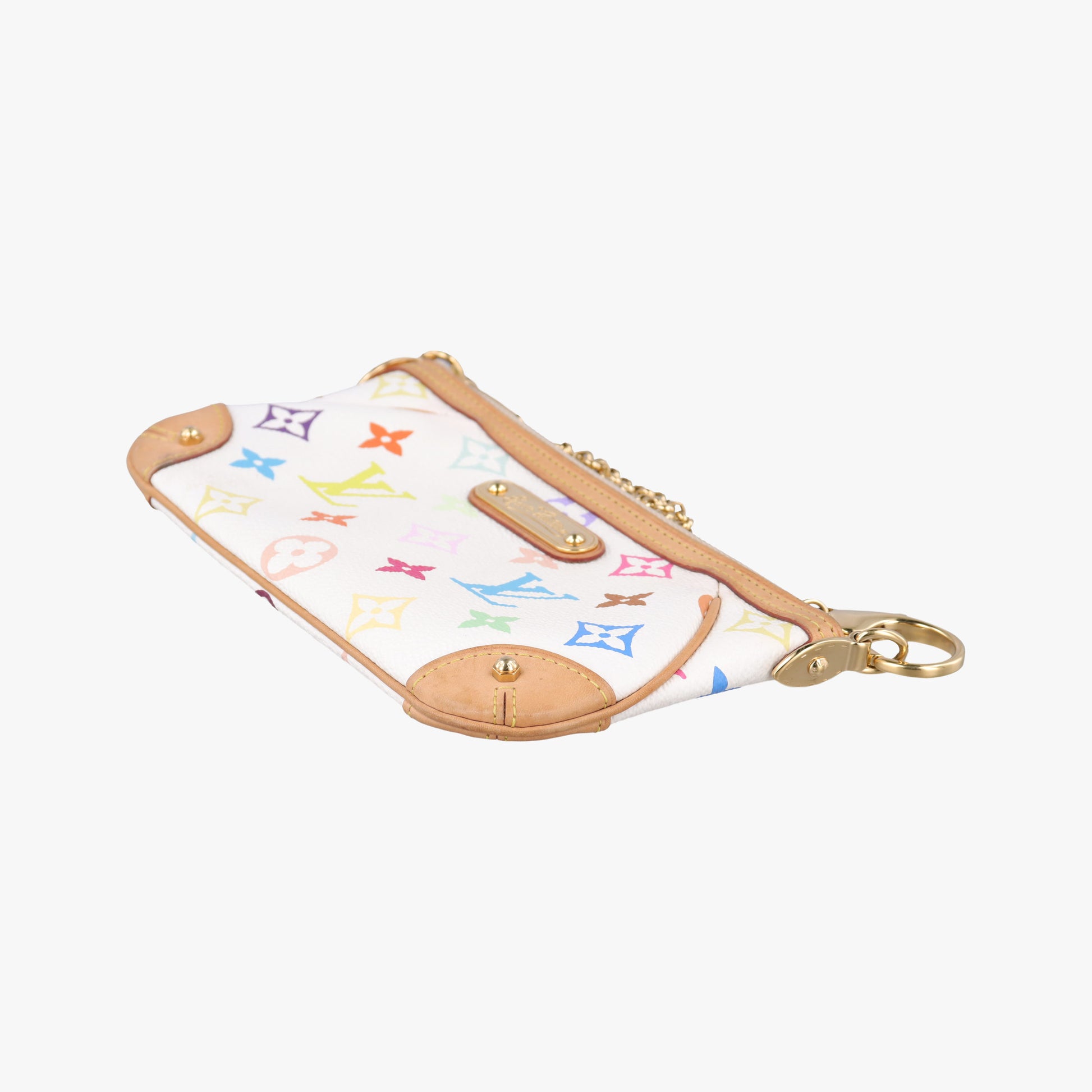 Pochette Mira MM Pouch white Monogram Multicolor M60096 AA2120ポシェット ミラMM ブロン モノグラム マルチカラー M60096 AA2120