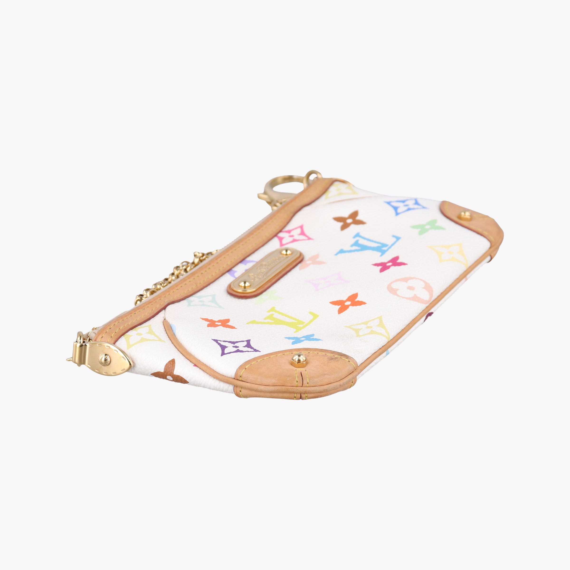 Pochette Mira MM Pouch white Monogram Multicolor M60096 AA2120ポシェット ミラMM ブロン モノグラム マルチカラー M60096 AA2120