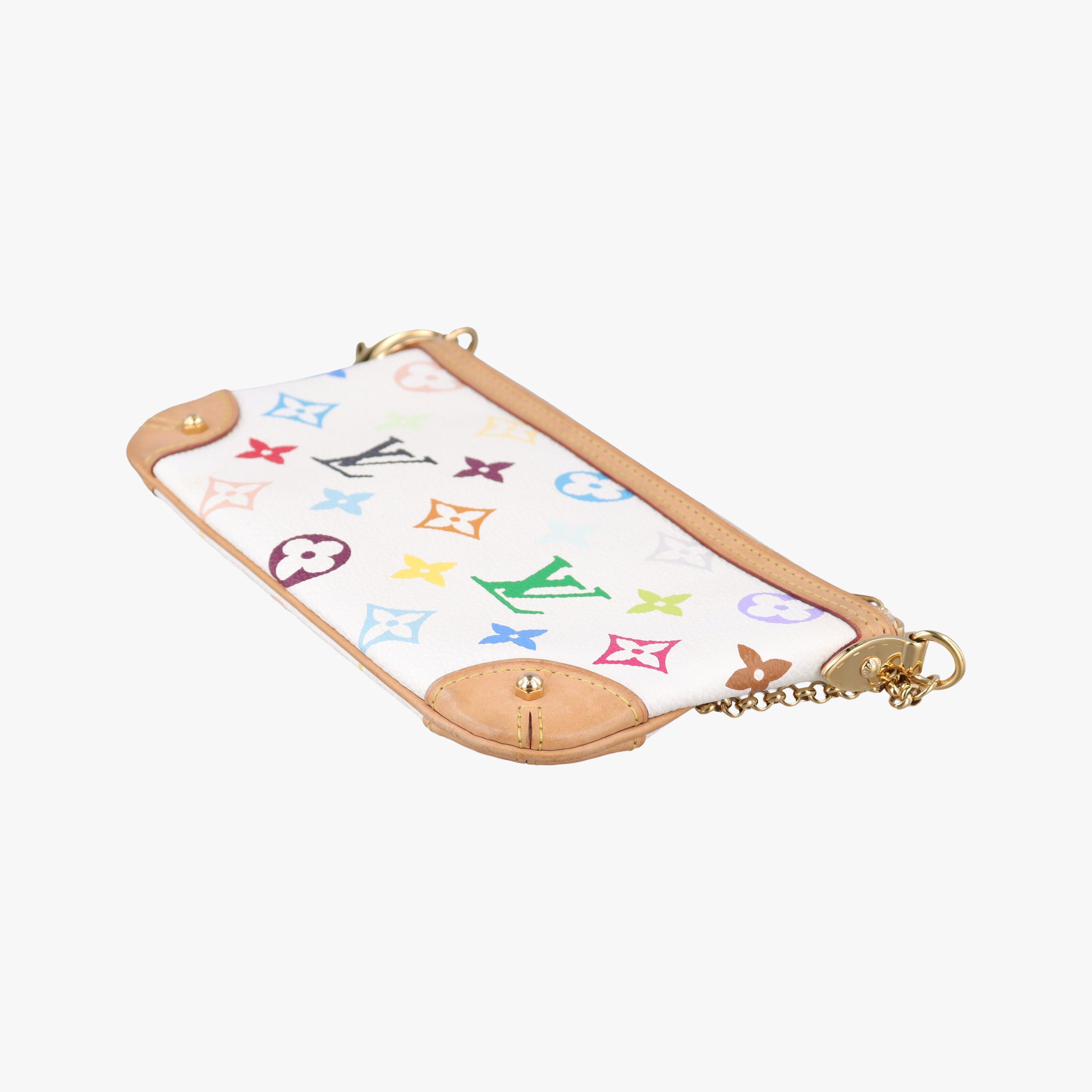 Pochette Mira MM Pouch white Monogram Multicolor M60096 AA2120ポシェット ミラMM ブロン モノグラム マルチカラー M60096 AA2120