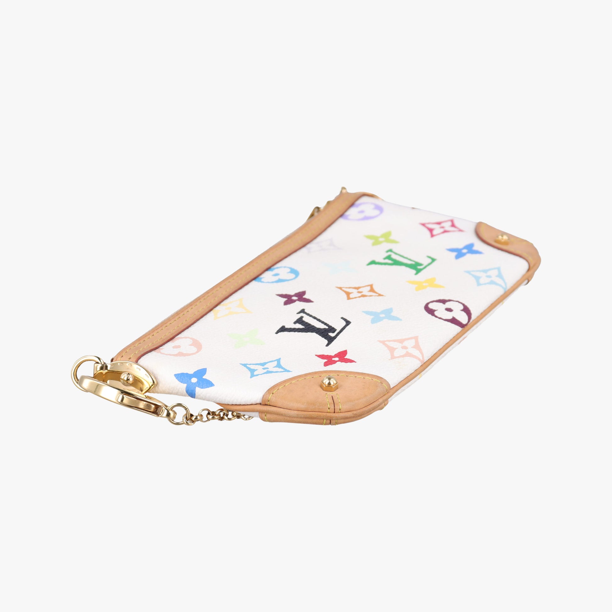 Pochette Mira MM Pouch white Monogram Multicolor M60096 AA2120ポシェット ミラMM ブロン モノグラム マルチカラー M60096 AA2120