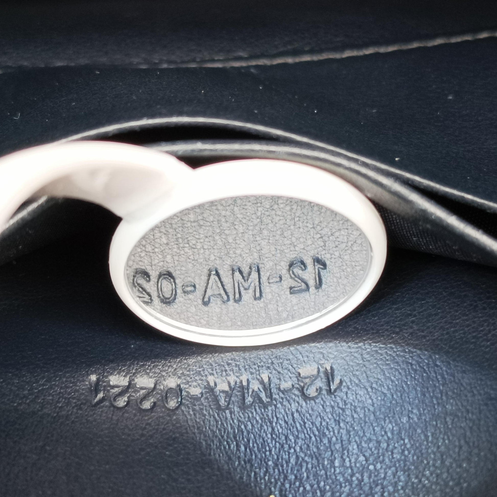 Saddle Navy×Gray Jacquard x Leather 12-MA-0221サドル ネイビー×グレー ジャガード×レザー 12-MA-0221