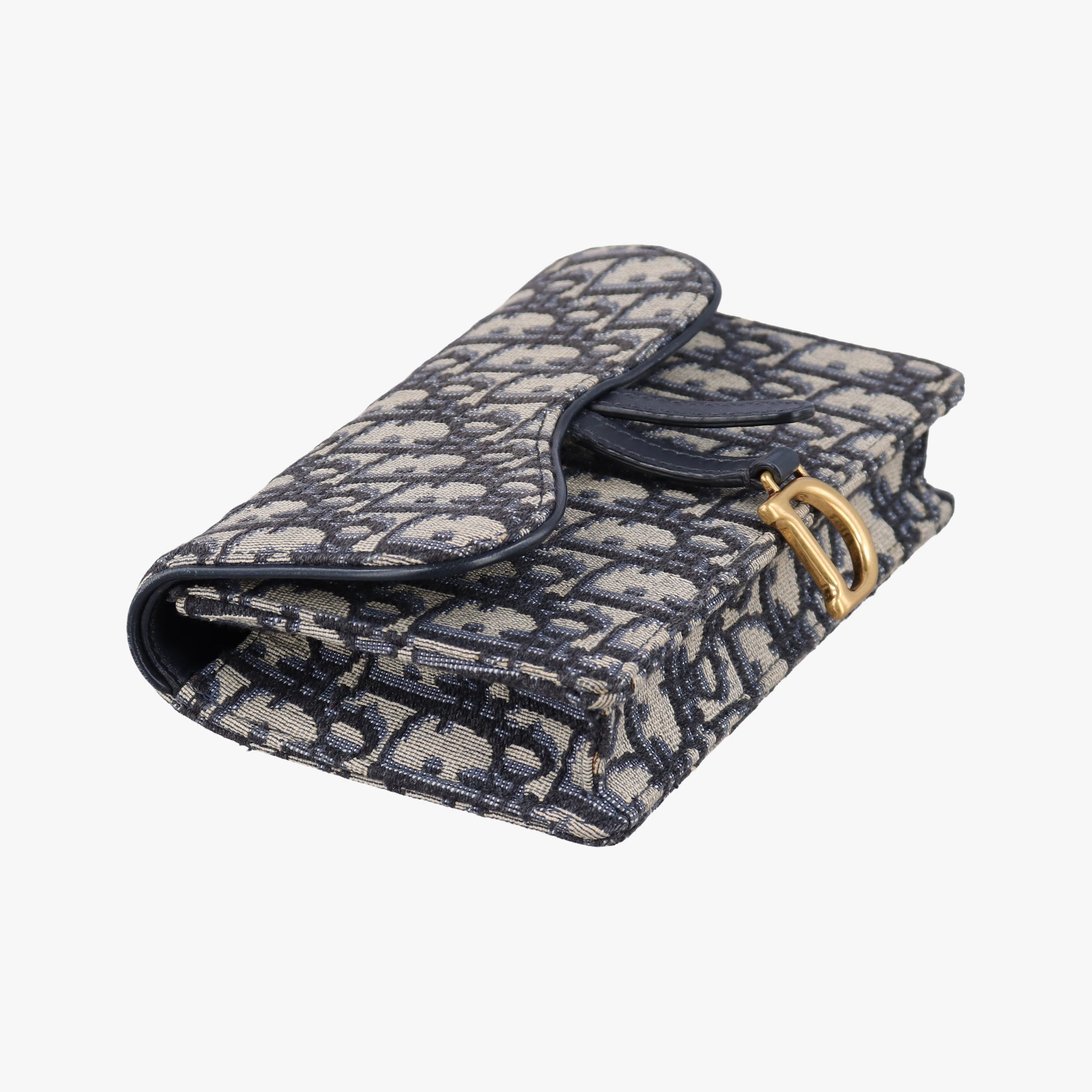 Saddle Navy×Gray Jacquard x Leather 12-MA-0221サドル ネイビー×グレー ジャガード×レザー 12-MA-0221