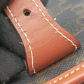 FOLCO Triomphe Brown PVC coated canvas×Leather F-CU-2200ファルコ トリオンフ ブラウン PVCコーティングキャンバス×レザー F-CU-2200