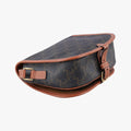 FOLCO Triomphe Brown PVC coated canvas×Leather F-CU-2200ファルコ トリオンフ ブラウン PVCコーティングキャンバス×レザー F-CU-2200