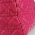 Vintage Christian Dior Lady Dior Rose lambskin  shoulderbag | stylenewstar