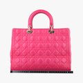 Vintage Christian Dior Lady Dior Rose lambskin  shoulderbag | stylenewstar