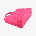 Vintage Christian Dior Lady Dior Rose lambskin  shoulderbag | stylenewstar