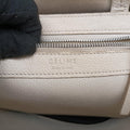 Vintage Celine Cabas Tote Cream × Black Leather  shoulderbag | stylenewstar