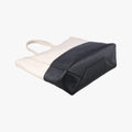Vintage Celine Cabas Tote Cream × Black Leather  shoulderbag | stylenewstar