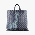 Jake & Dinos Chapman Brothers Giraffe Navy Monogram Savannah M54127 RI5116 IC Chipジェイク アンド ディノス チャップマン ブラザーズ アンクル モノグラム サバンナ M54127 RI5116 ICチップ