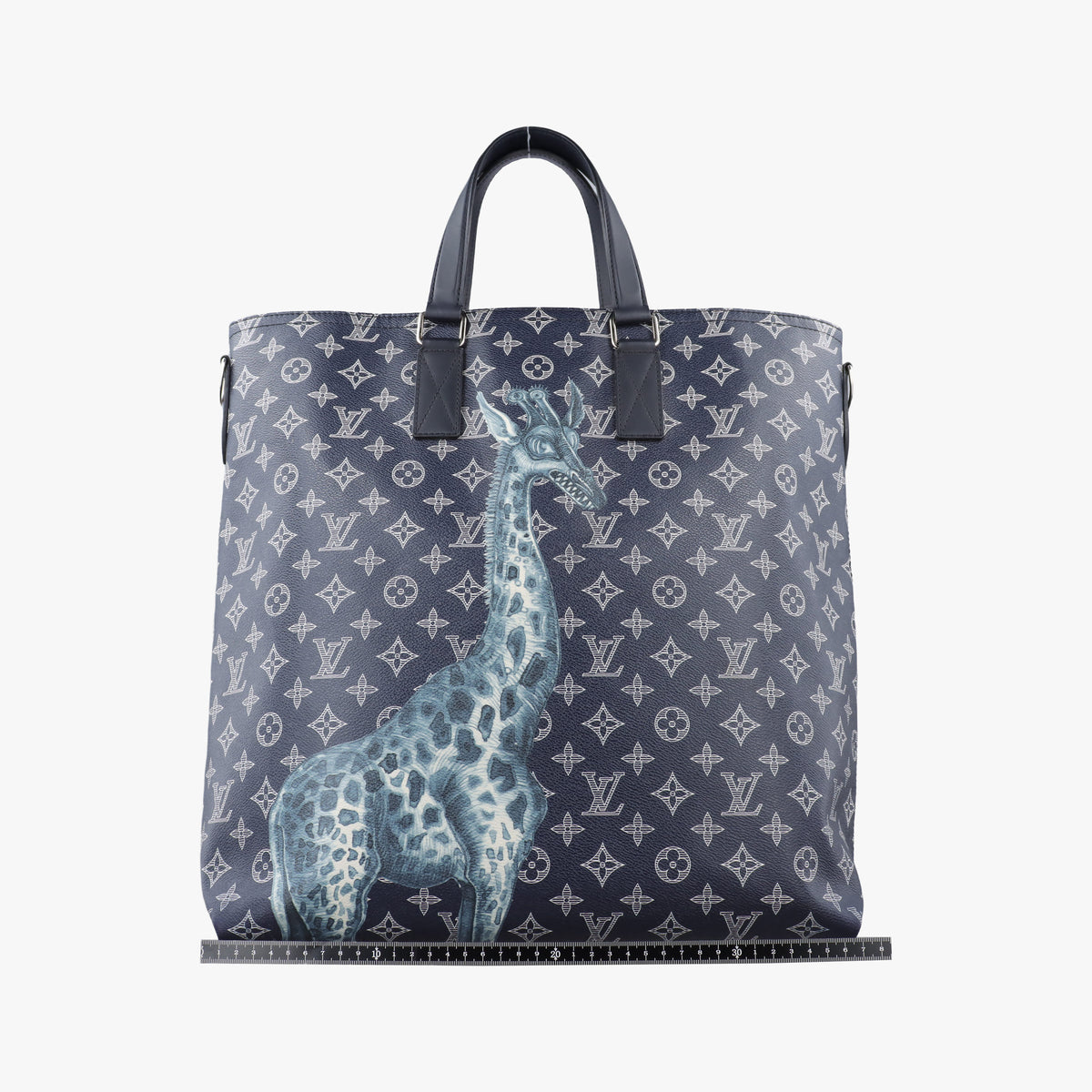 Jake & Dinos Chapman Brothers Giraffe Navy Monogram Savannah M54127 RI5116 IC Chipジェイク アンド ディノス チャップマン ブラザーズ アンクル モノグラム サバンナ M54127 RI5116 ICチップ