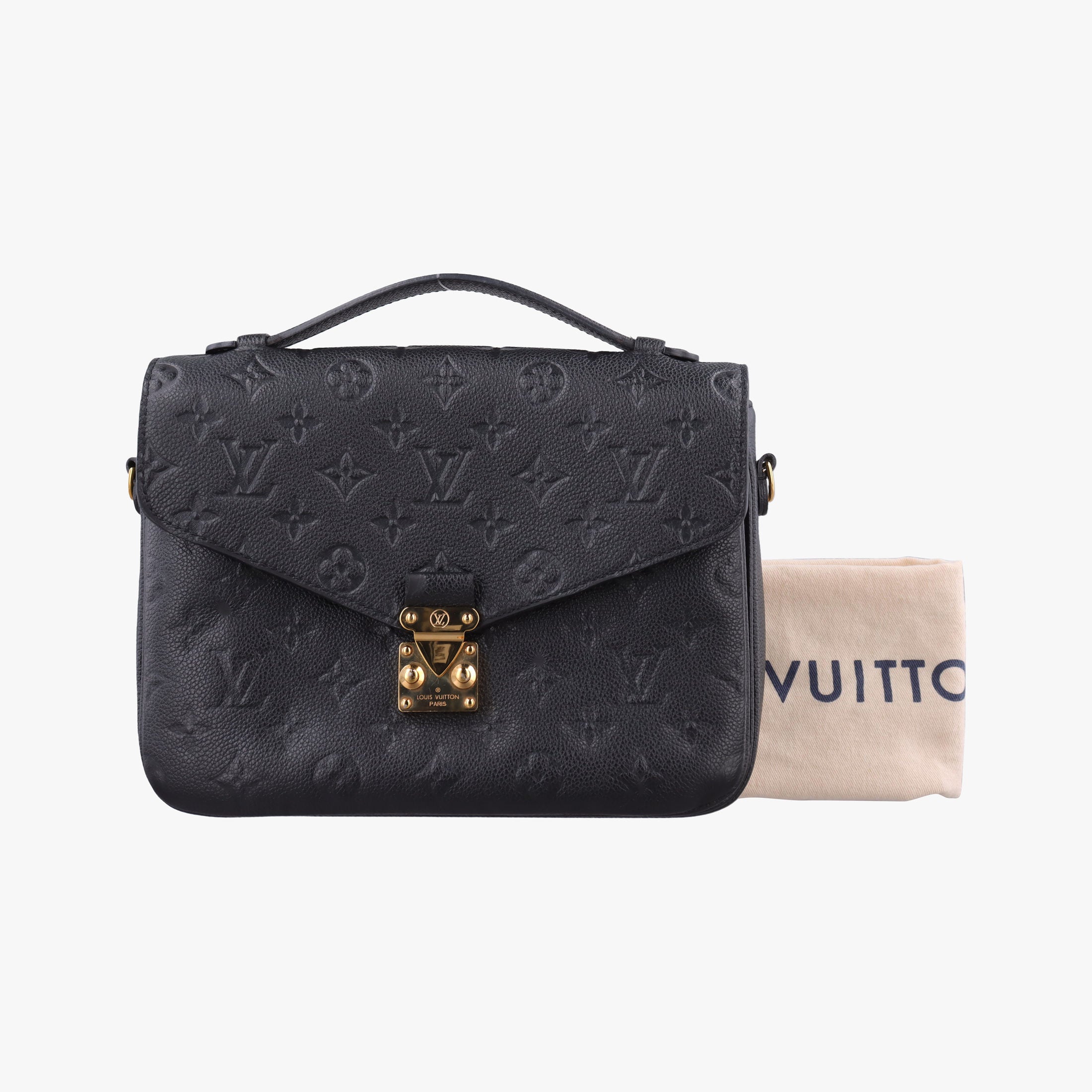 Pochette MeTIS MM Noir Monogram Empreinte M41487 AR3189ポシェットメティスMM ノワール モノグラム アンプラント M41487 AR3189