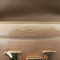 Pochette Louise MM Mustard Yellow Vernis PL4115ポシェット ルイーズMM マスタードイエロー ヴェルニ PL4115
