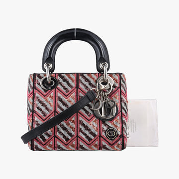Lady Dior Multicolour Sequins￡ leather 04-MA-0165レディディオール マルチカラー スパンコール×レザー 04-MA-0165