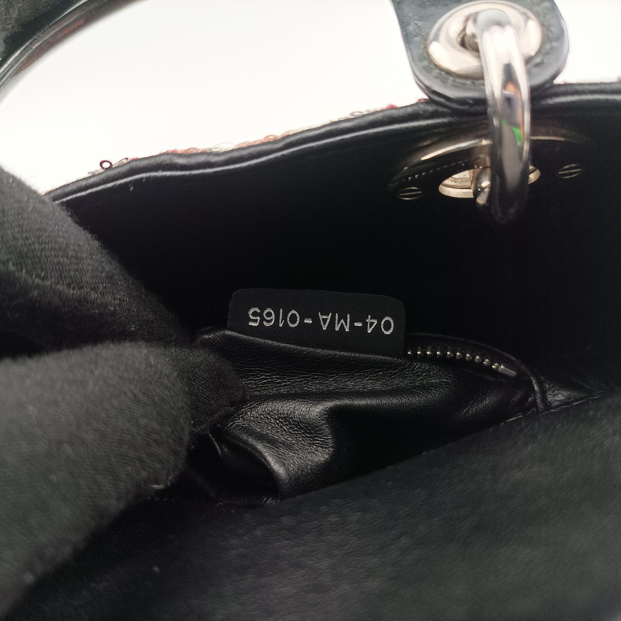 Lady Dior Multicolour Sequins￡ leather 04-MA-0165レディディオール マルチカラー スパンコール×レザー 04-MA-0165