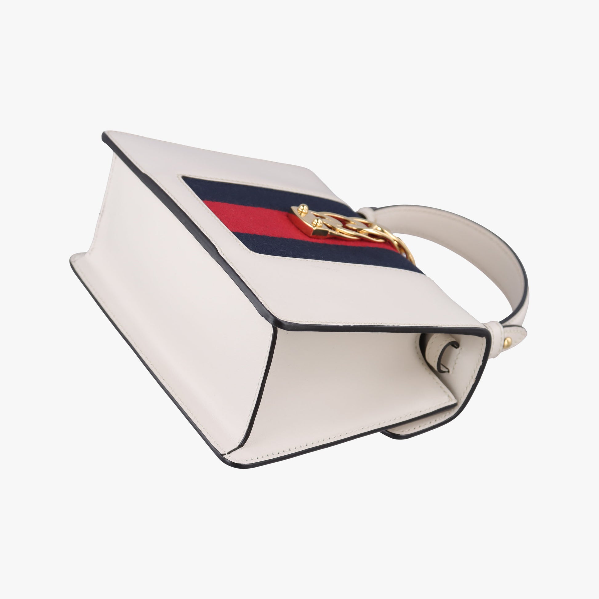 Sylvie Ivory×navy×red Leather 470270 F027105190シルヴィ アイボリー×ネイビー×レッド レザー 470270 F027105190