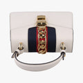 Sylvie Ivory×navy×red Leather 470270 F027105190シルヴィ アイボリー×ネイビー×レッド レザー 470270 F027105190