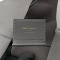 Pre-owned Yves Saint Laurent Shopper Grey Leather 600281 shoulderbag | stylenewstar