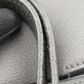 Pre-owned Yves Saint Laurent Shopper Grey Leather 600281 shoulderbag | stylenewstar