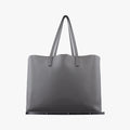 Pre-owned Yves Saint Laurent Shopper Grey Leather 600281 shoulderbag | stylenewstar