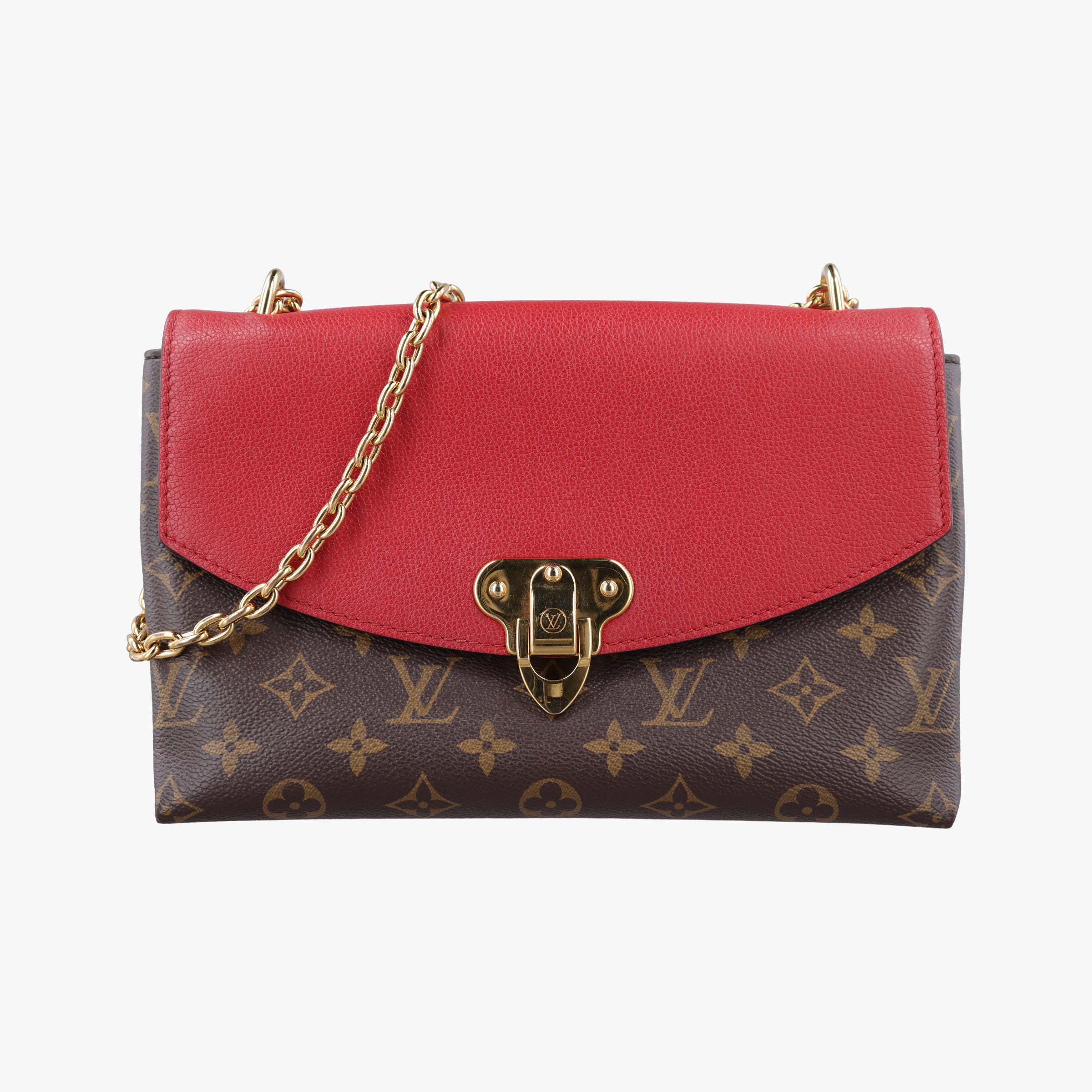 SAINT PLACIDE brown×CERISE Monogram Canvas×calf leather M43713 CA3127 IC Chipサンプラシード モノグラム/ブラウン×スリーズ モノグラムキャンバス×カーフレザー M43713 CA3127 ICチップ