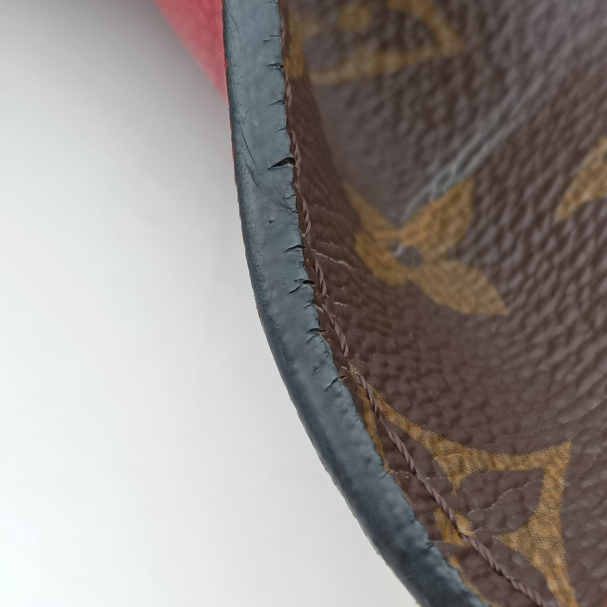 SAINT PLACIDE brown×CERISE Monogram Canvas×calf leather M43713 CA3127 IC Chipサンプラシード モノグラム/ブラウン×スリーズ モノグラムキャンバス×カーフレザー M43713 CA3127 ICチップ
